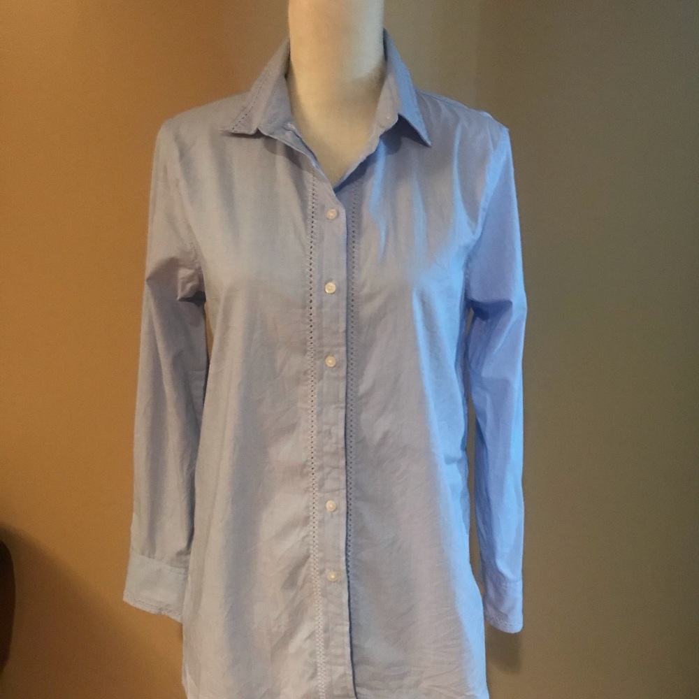 Banana republic light blue button-down shirt...
